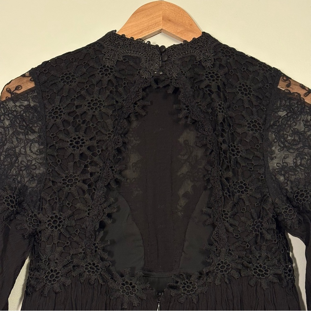 Free People Lou Lou Babydoll Dress #GothChic - Picture 10 of 16